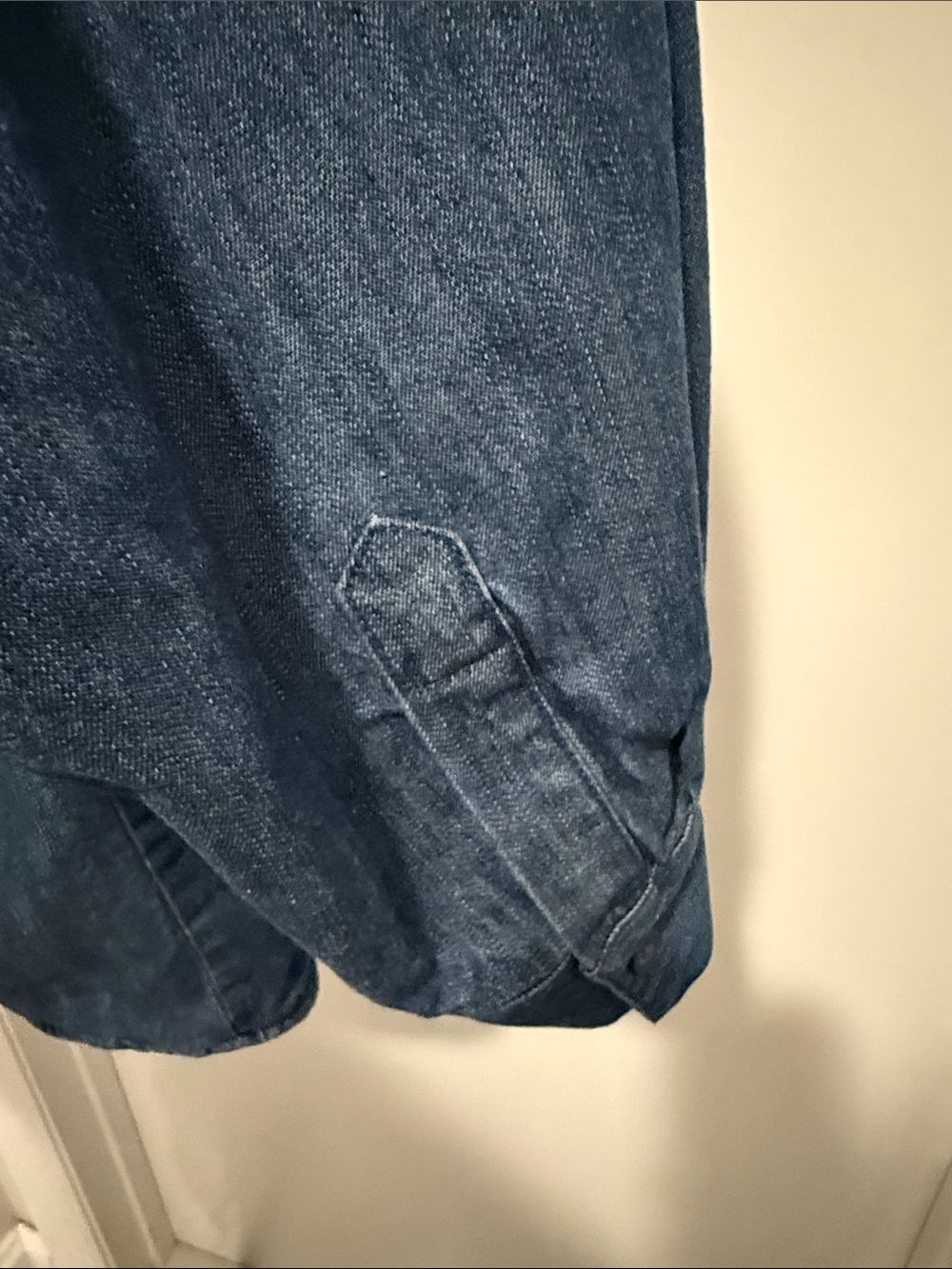 Woolrich Indigo Denim Button-Down Shirt - Picture 8 of 9